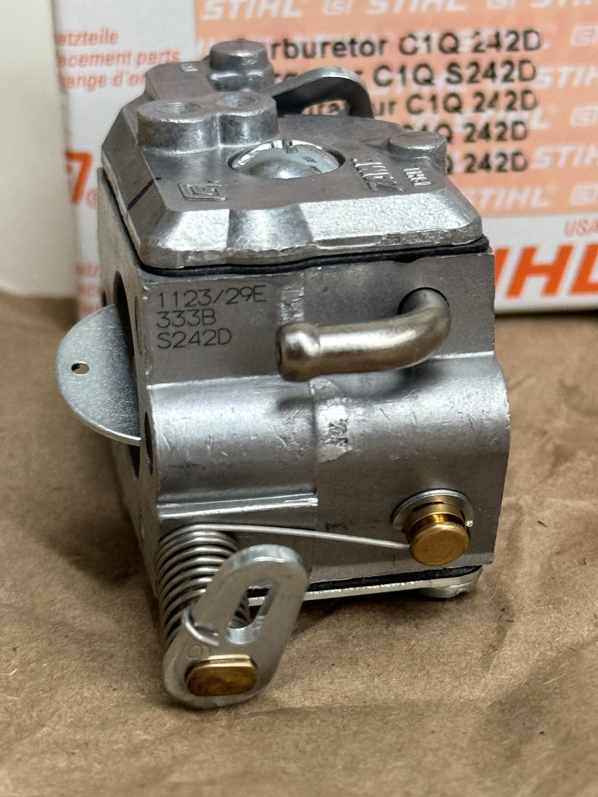 STIHL OEM ZAMA CARBURETOR 1123 120 0629 C1Q-242D FOR MS250 MS230 CHAINSAWS - Picture 6 of 7