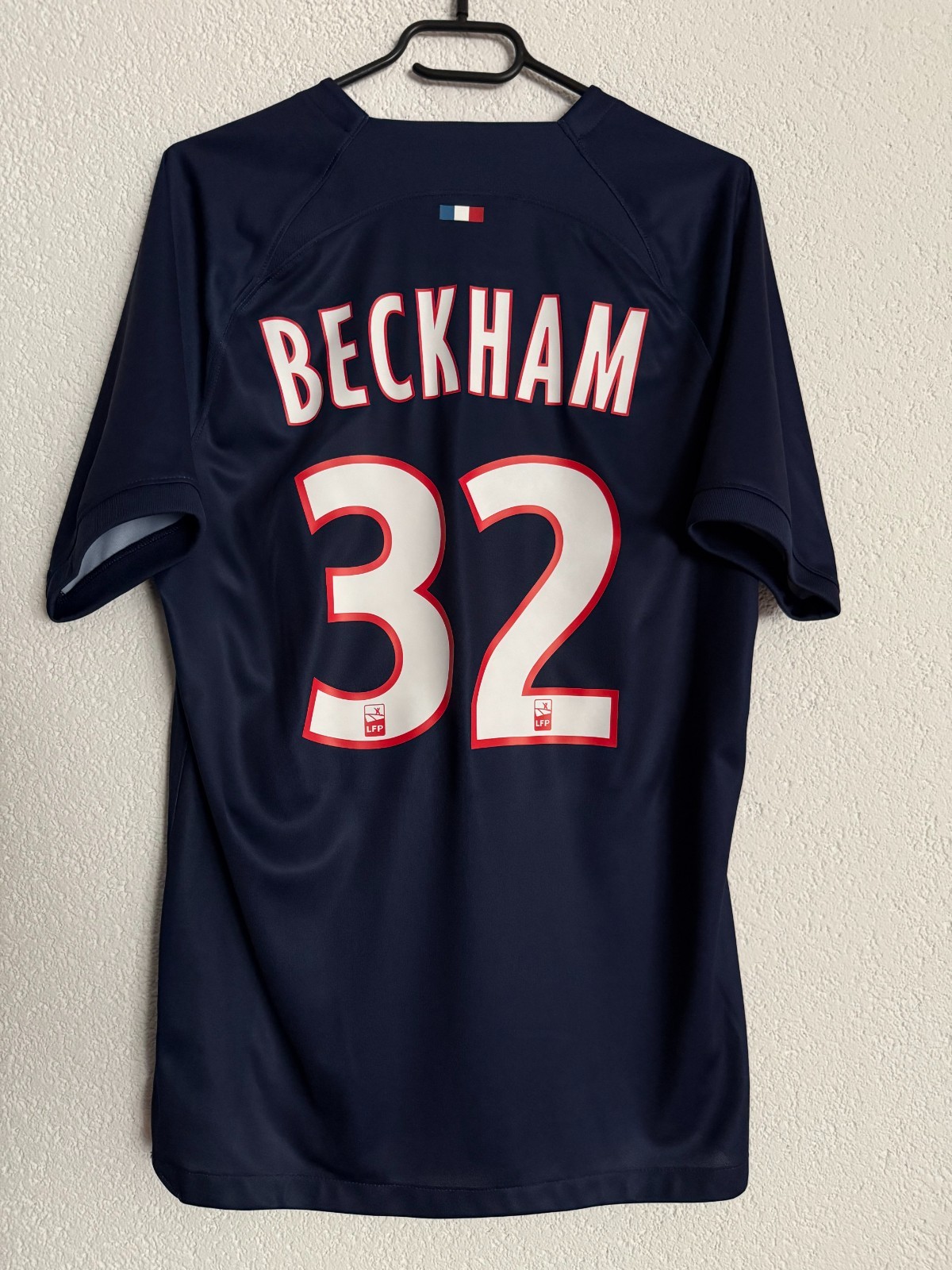 ベッカム　PSG ユニフォーム　No.32 ナイキ　L パリサンジェルマン David Beckham #32 Jersey Paris PSG Football Shirt Nike M