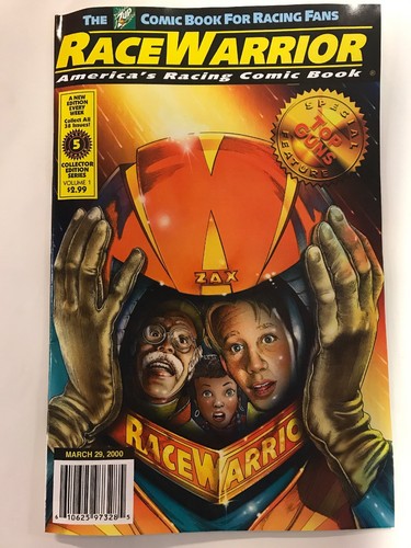 Set Of 3 Race warrior america’s racing comic book