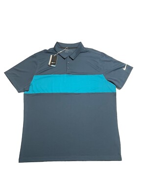Nike Golf  Performance Dri Fit Men Polo Size XXL $65 Retail NEW