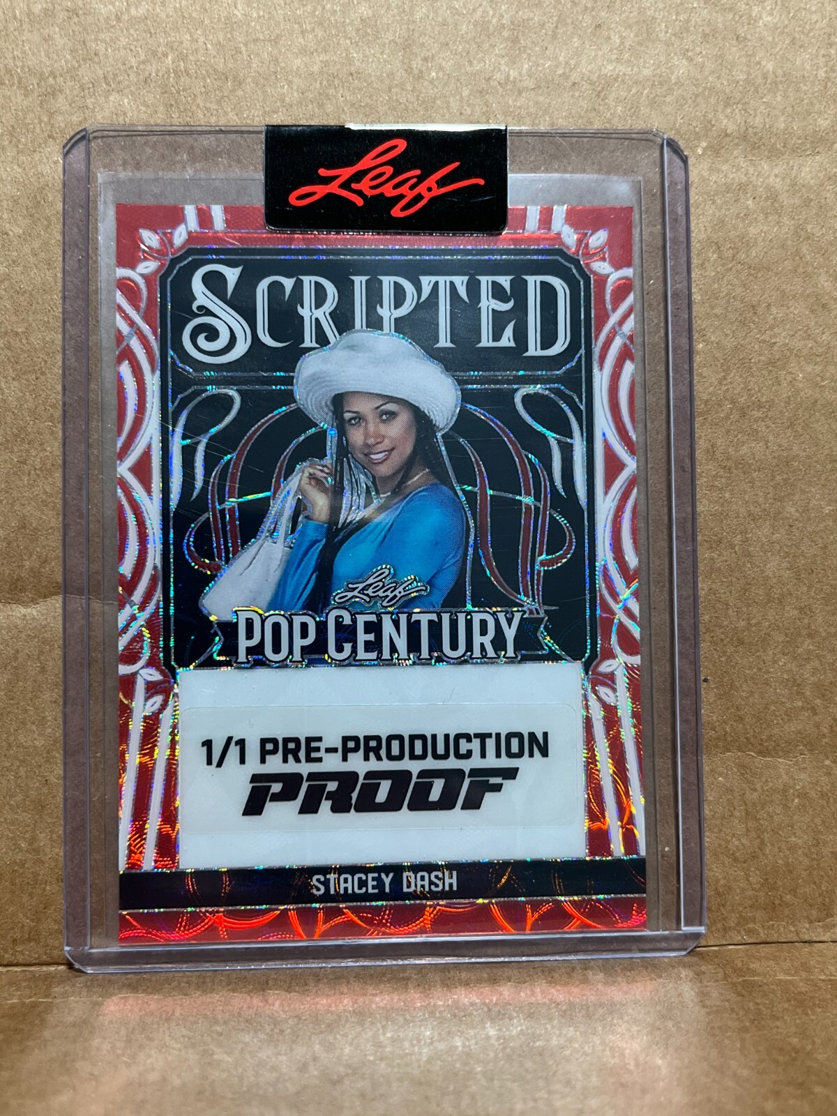 Stacey Dash 2024 Leaf Pop Century 1/1 Pre Production Proof