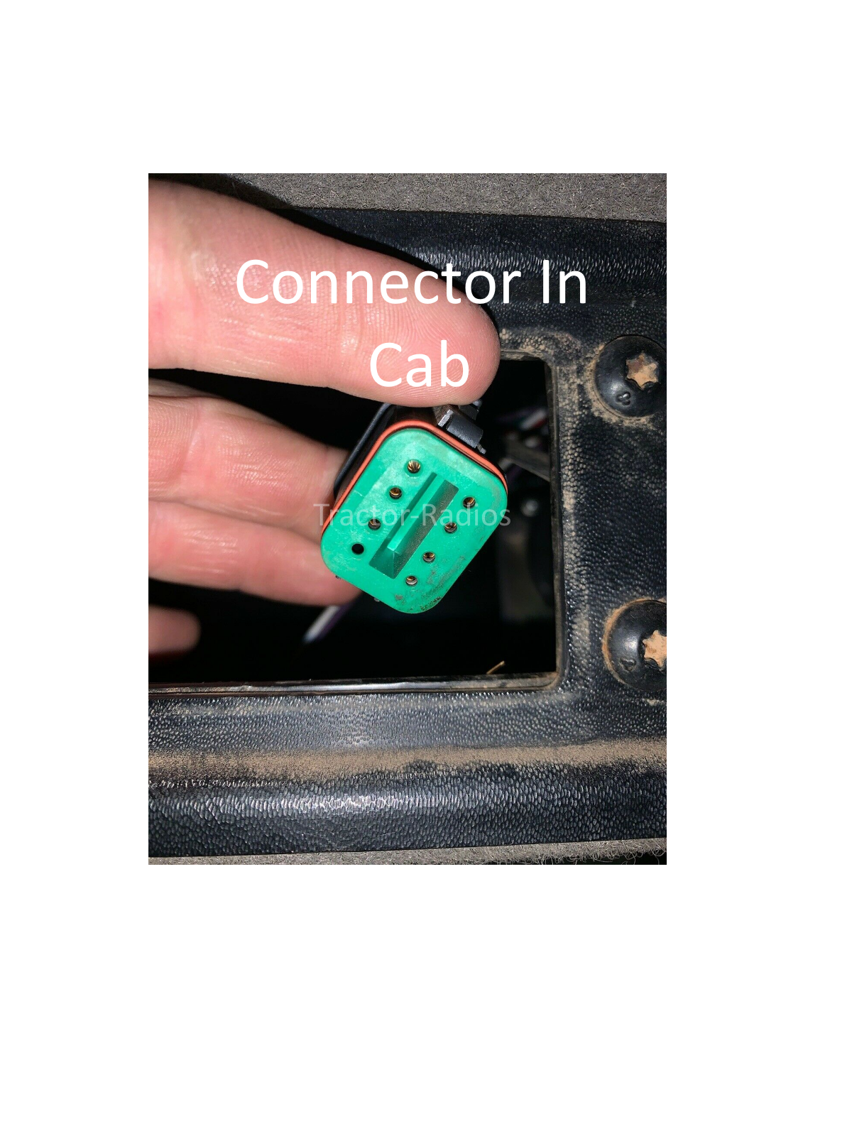 Caterpillar Direct Connect Plug & Play Tractor Radio Bluetooth Cat Dozer Loader