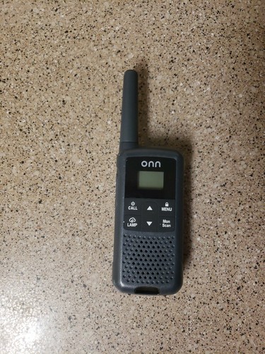 ONN Mile 22 Channel Walkie Talkie, 1 walkie (ONA19WT003) (see descript