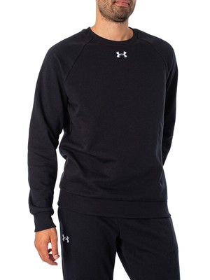 

Мужская толстовка с логотипом Under Armour, черная, Черный