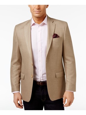 

LAUREN RALPH LAUREN Мужское Коричневое Спортивное Пальто 42 КОРОТКОЕ, Коричневый