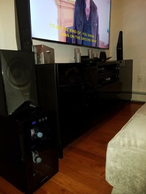 Westinghouse WWT080TB Thermal Electric 8 Bottle Wine Cellar with To... BRAND NEW