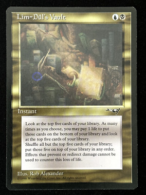 1x MTG Lim-Dul's Vault - Alliances (ALL) - Magic the Gathering