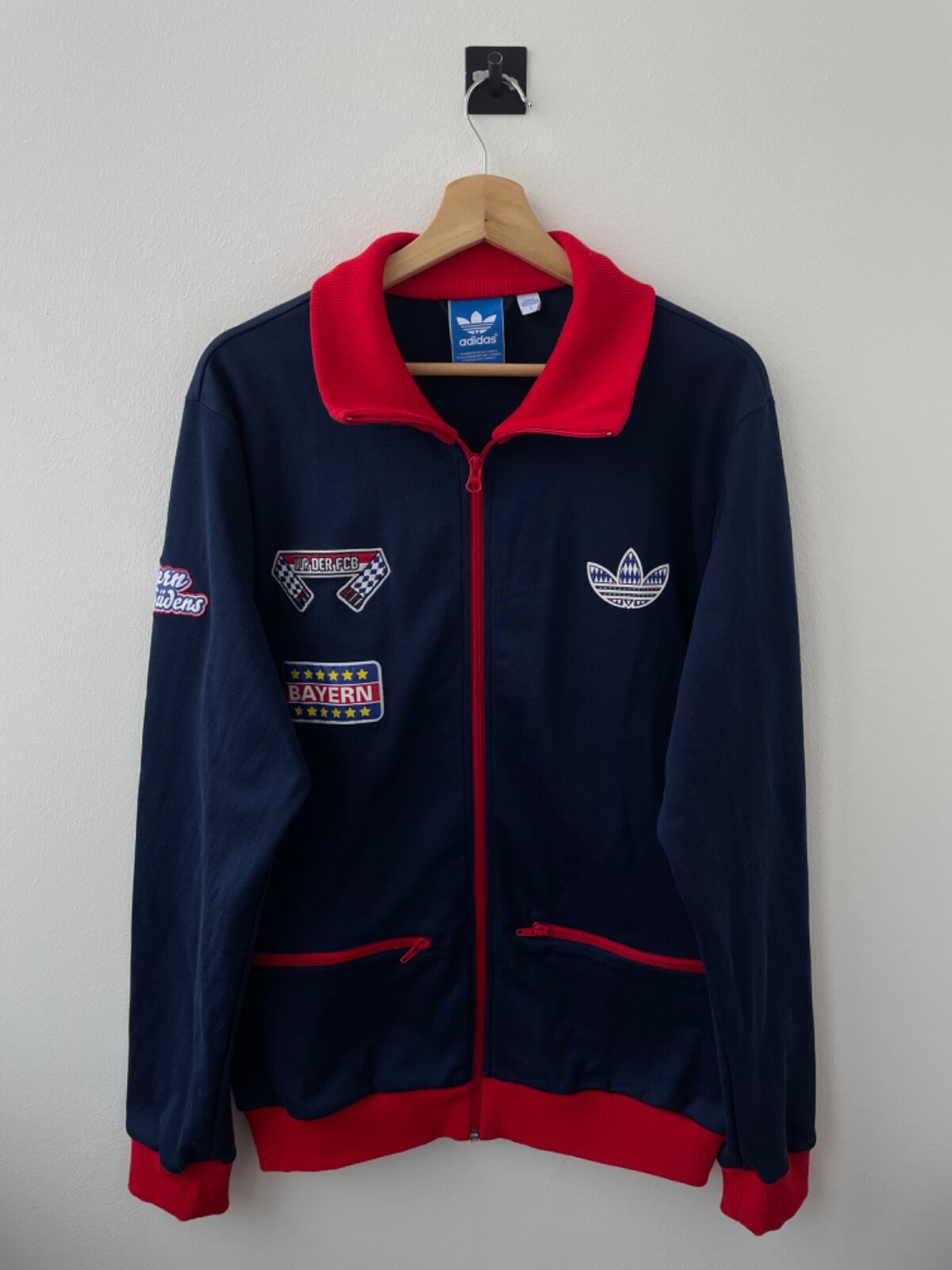 RARE BAYERN MUNICH 2012 FOOTBALL JACKET TRACK TOP ADIDAS