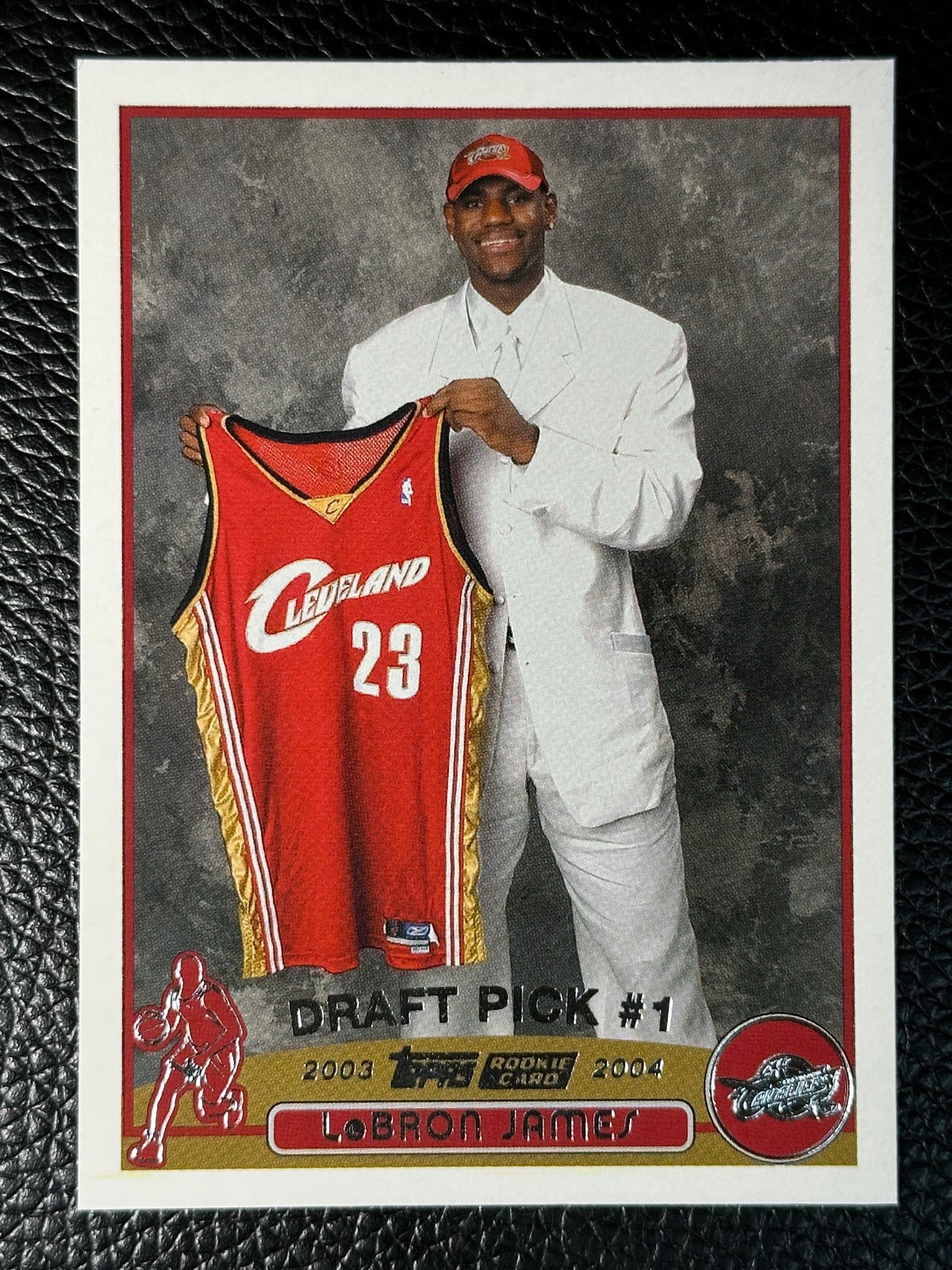 2003 Topps Draft Pick #221 LeBron James RC Rookie #1