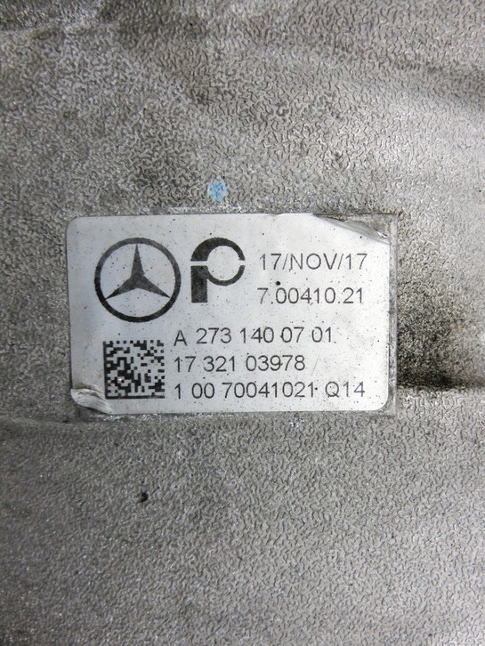 Mercedes GL 500 X164 06-11 5,5 285KW 273963 Ansaugbrücke Ansaugkrümmer Saugrohr Mercedes GL 500 X164 06-11... Vorschau 8