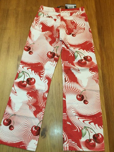 Jaded London Cherry Swirl Print Slouchy 