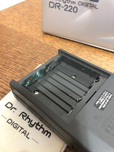 Boss DR-220A Dr. Rhythm Digital Tempo Music Device Parts Repair