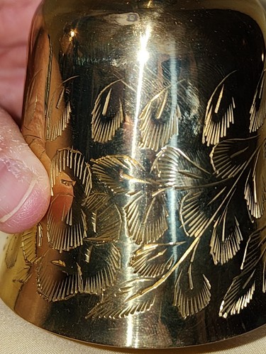 Vintage Brass Metal Goblet/Chalice