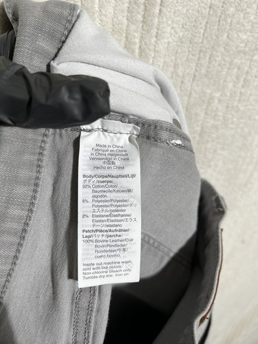 Madewell Women&rsquo;s 10&rdquo; High-Rise Skinny Crop Denim Jeans - Size 32 Gray