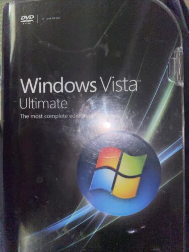 Microsoft Windows Vista Ultimate New Unopened (Full Version Microsoft Windows Vista Ultimate New Unopened (Full Version