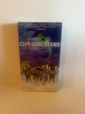 Ghostbusters Digitally Remastered VHS tape New Sealed 1999 Columbia Screener