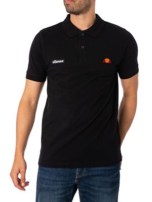 

Мужская рубашка поло Ellesse Montura, черная, Черный, SHS04475-BLK