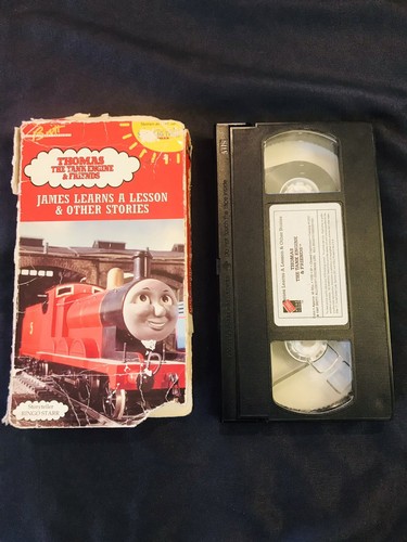 Thomas The Tank Engine & Friends James Learns A Lesson VHS
