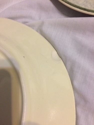 International Tableworks Natures Notebook 7 Dinner Plates Green Leaves