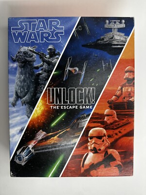Star Wars: Unlock! The Escape Game New Sealed Table Top Game, Board Game