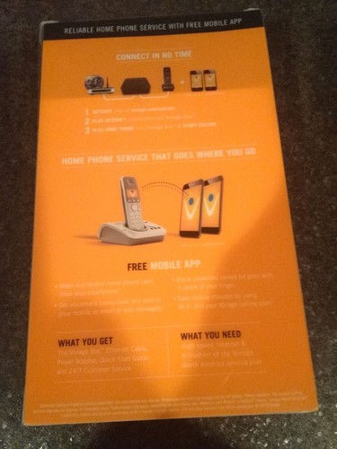 Vonage Home Phone Service with Free Mobile App