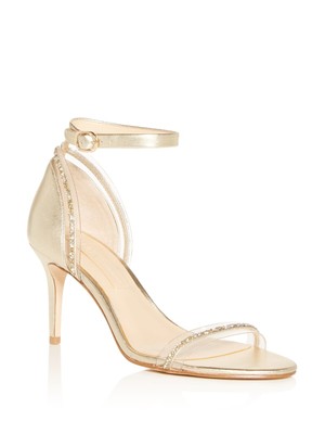 

Женские кожаные сандалии Phillipa Stiletto из мягкого золота VINCE CAMUTO, размер 8 м, Золотой, IM-PHILLIPA