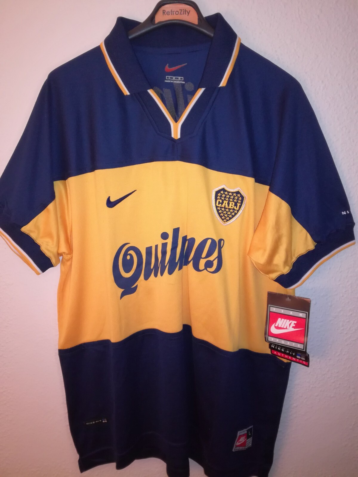BOCA JUNIORS 1998-1999 BNWT camiseta shirt trikot maillot maglia