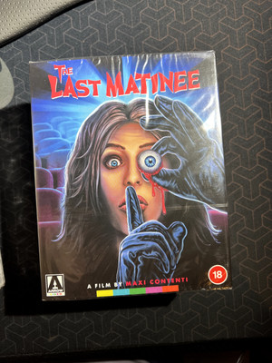 THE LAST MATINEE Arrow Video Blu-ray UK Edition B Region New Sealed Slipcover
