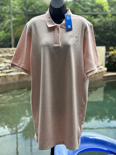 ■adidas■ polo dress pink IP3754 Adidas Women's Pink Polo Dress L IP3754, Knee Length Sporty