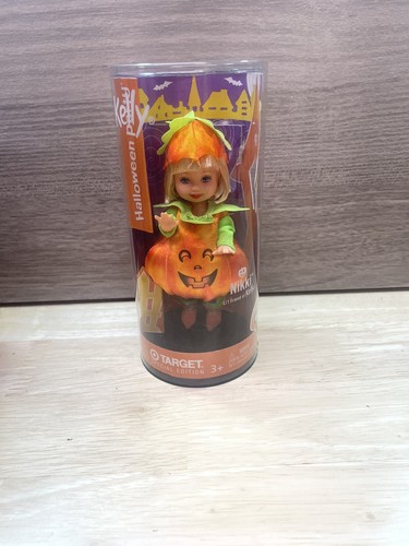 Halloween Party Nikki Kelly Doll Is A Pumpkin  NIB Target Barbie 2003 !!!