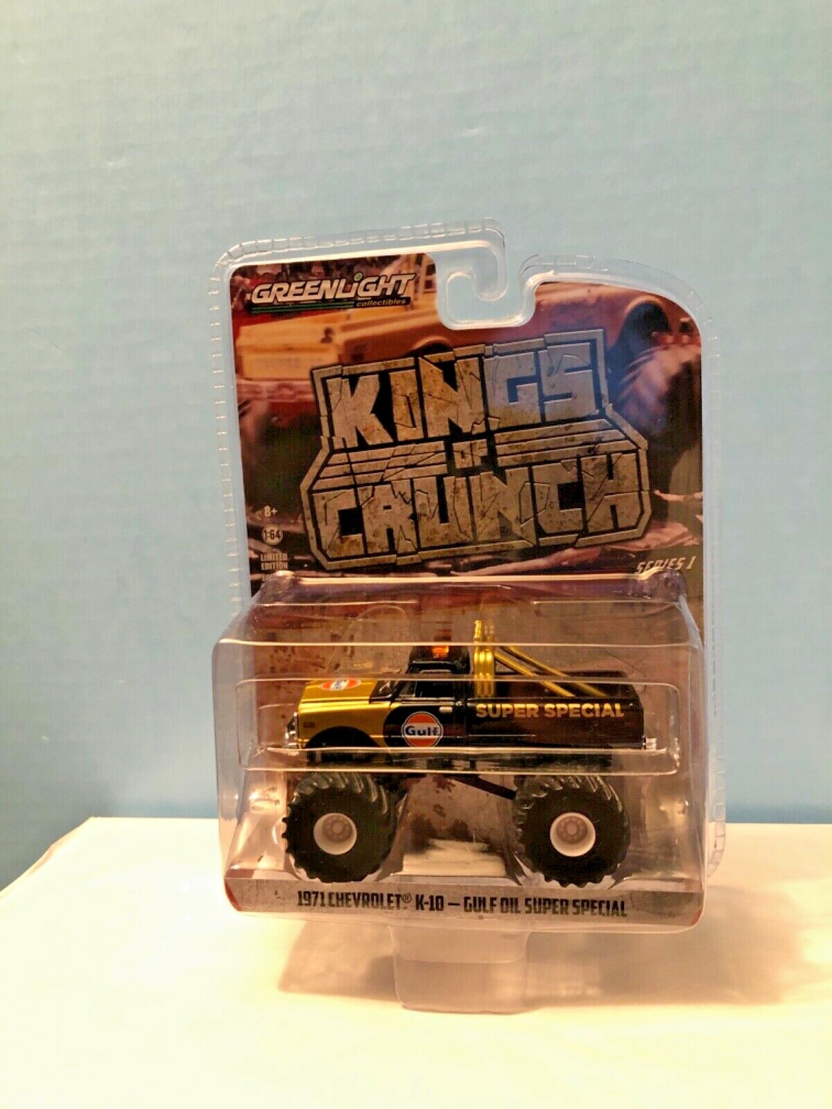 Greenlight 1971 King Of Crunch Series 1 Chevrolet K-10-Gulf