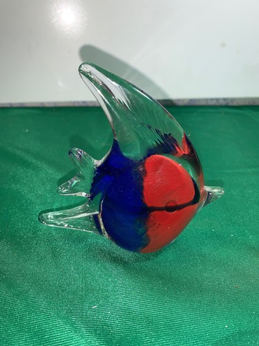 HAND BLOWN GLASS ART FIGURINE SEA WATER FISH COLLECTION