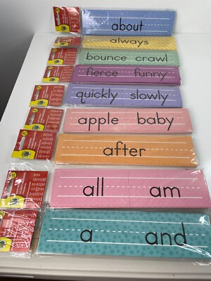 Teaching Tree Sight Words Flash Cards Pre-K-Third Grade Nouns Adjs Verbs Adverbs