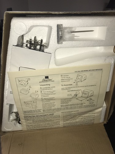 Brand New In Box Ronco ST5000PLGEN Showtime Rotisserie - silver