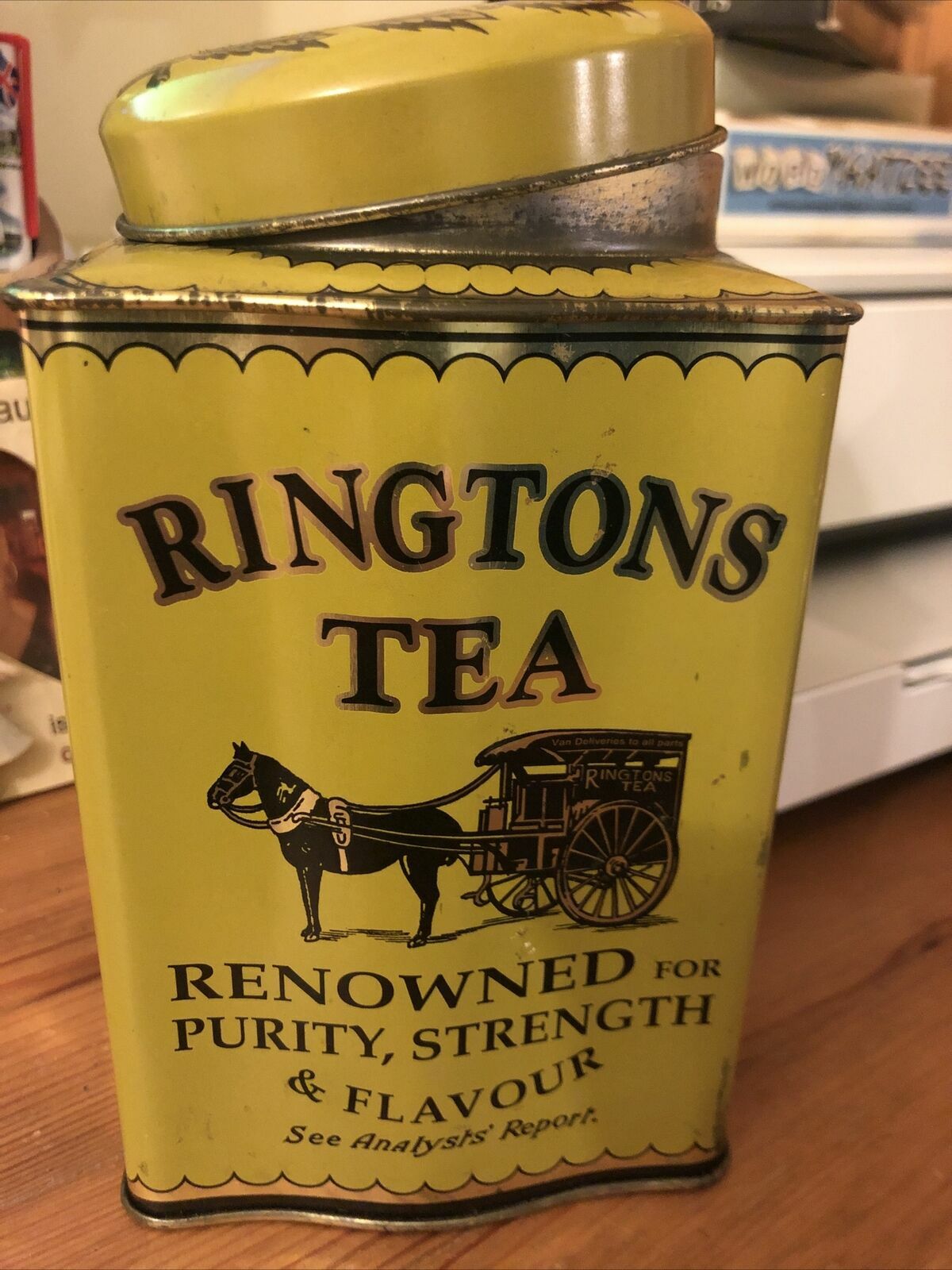 Ringtons Tea Millennium 2000 Lime Green TinのeBay公認海外通販｜セカイモン