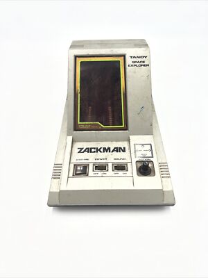 Vintage Zackman TANDY SPACE EXPLORER 60-2185 Radio Shack Game Tabletop WORKS