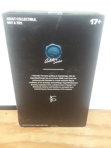 Westworld Dolores and Arnold Lootcrate Exclusive SuperEmoFriends Figures