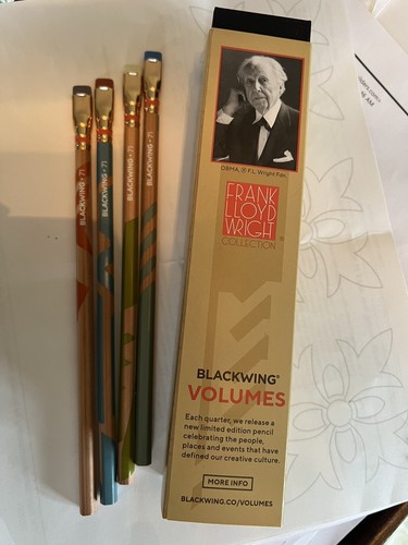 BRAND NEW SDET 4 Blackwing Volume 71 Frank Lloyd Wright: 4