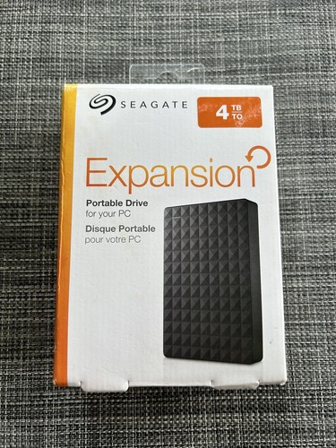 Seagate Expansion STEA4000400 4 TB,External,5400 RPM,2.5 inch Hard Drive - Black