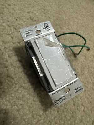Crestron CLW-DIMEX-P-W-S Cameo  Wireless In-Wall Dimmer, 120V, White