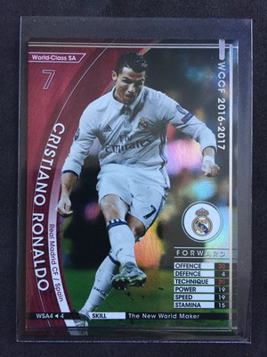 Soccer Cards Cristiano Ronaldo Real Madrid Soccer Card Panini Wccf 16 17 Sports Trading Cards Hotelhrpalace In