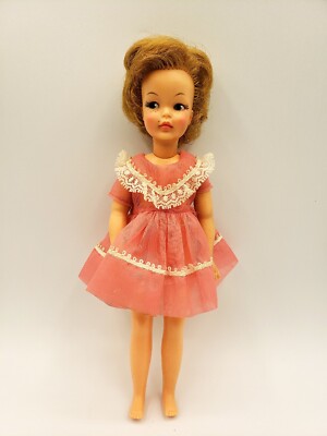 Vintage Tammy Doll Posin Pepper 9'' Ideal Toy Corp Original Outfit 1960s G9W1 MCM