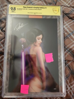 Piper Rudich s Cosplay Gallery #1 CBCS 9.8 AP 5 Ltd 100 signed Virgin Star wars