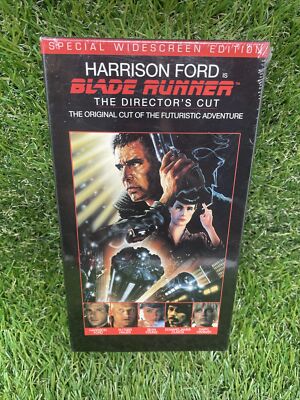 Brand New Blade Runner - The Directors Cut (VHS, 1994) Factory Sealed Rare  