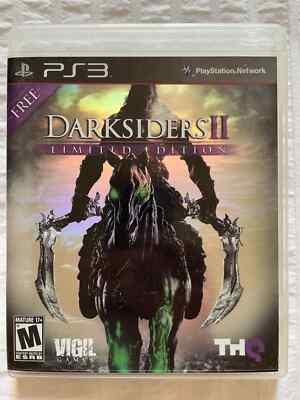 Darksiders II - Limited Edition - Sony PlayStation 3 PS3 - Manual Disk and Case