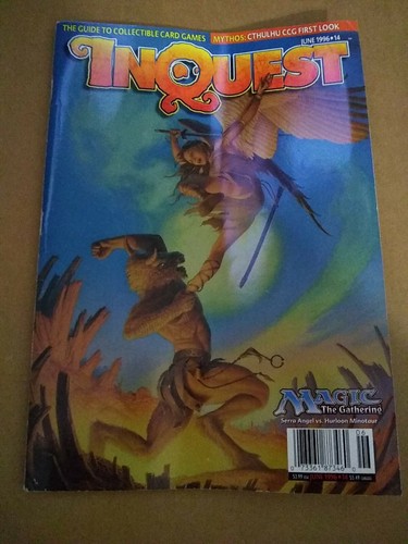 INQUEST 1996年6月14号 MtG関連雑誌 INQUEST 1996年6月14号 MtG関連雑誌 Inquest CCG Magazine #14