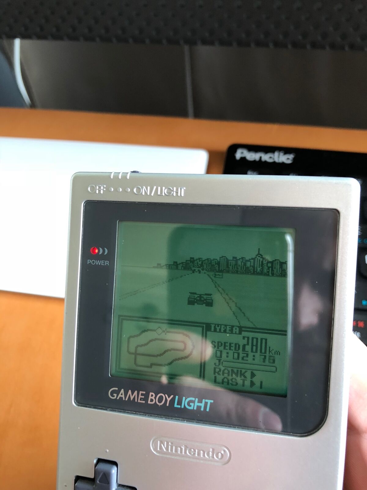 Nintendo Gameboy Light Console Silver MGB-101 GBL Japan Nintendo Gameboy Light Console Silver MGB-101 GBL Japan