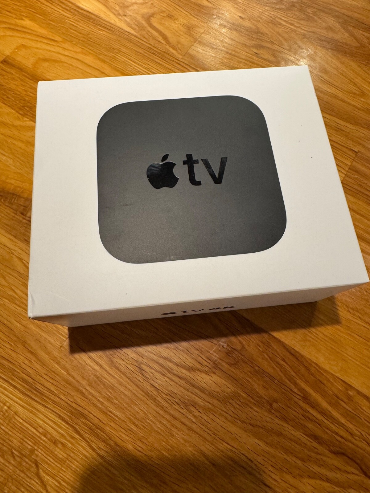 Apple TV 4k Gen 1 Black A1842 32 GB with Power cable Very