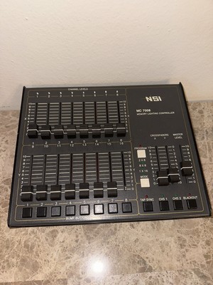 NSI MC-7008 Memory Lighting Controller Serial Untested For Parts Only.