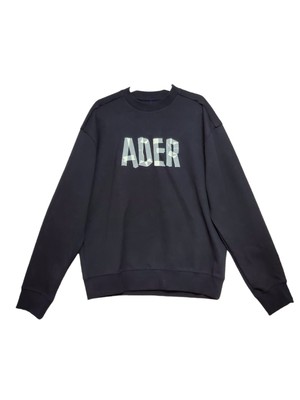 ADER ERROR Black Masking Sweatshirt Long Sleeve Size ( A2 ) Excellent 